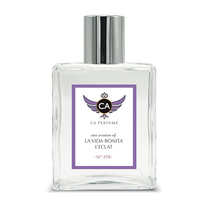 CA Perfume Impression of La Vida Bonita L'eclat For Women Floral Fruity Fragrance Long Lasting Womens Perfume Eau De Parfum 3.4 Fl Oz 100ml