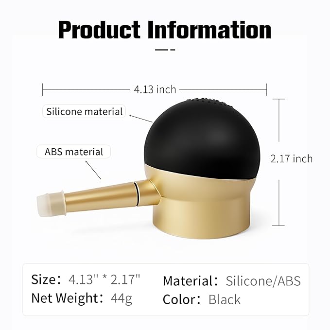 Hair Fiber Spray Applicator – Applicator Pump Nozzle for Hair Building Fiber Bottle，1 Applicator
