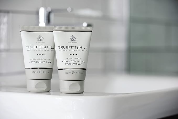 Truefitt & Hill Ultimate Comfort Aftershave Balm Travel Tube, 3.38 fl oz