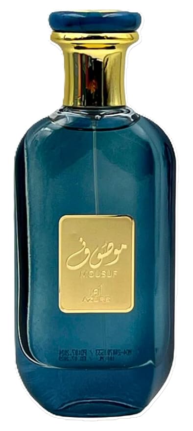 Ard Al Zaafaran Mousuf Azure Eau De Parfum Spray, 3.4 Ounce (Unisex)
