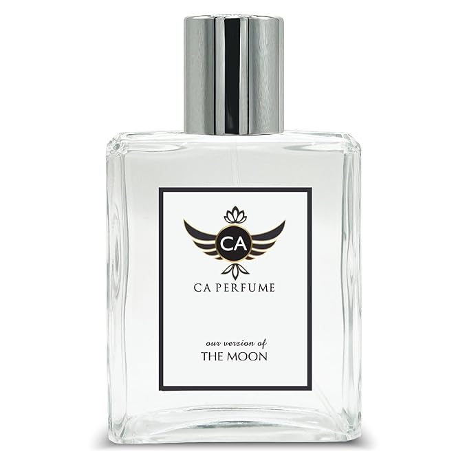 CA Perfume Impression of The Moon for Women and Men Eau De Parfum Amber Floral Scent Long Lasting Unisex Fragrance Signature Scent for Day and Night Wear 3.4 Fl Oz 100ml
