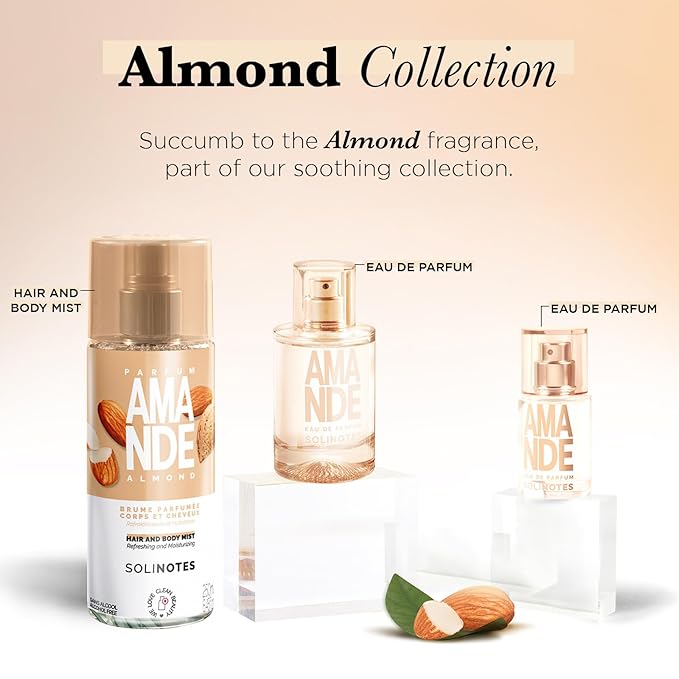 Amande Brume parfumée 250ml Solinotes