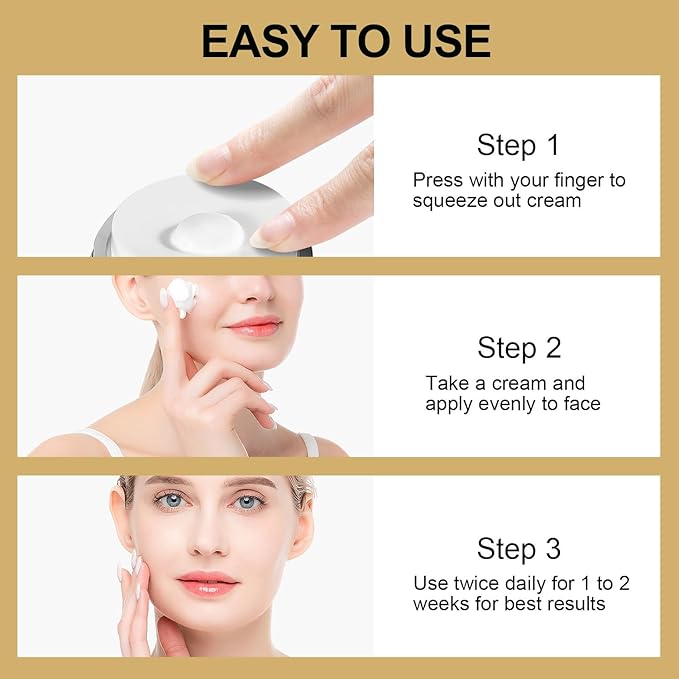 Retinol Collagen Firm & Lift Moisturizer for Face & Neck, Day & Night Anti Aging Facial Cream with Hyaluronic Acid Vitamins A B C E, Tightening Lifting Hydrating Smooth Texture for Women Men, 1.764 oz