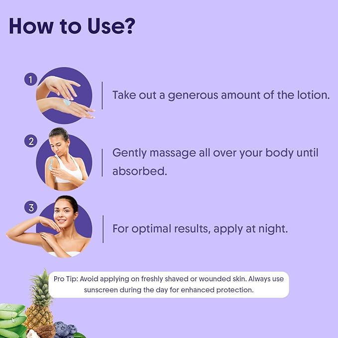 Aravi Organic De-Tan Body Lotion Combo | AHA BHA Body Lotion for Skin Renewal & SPF 50 PA++++ Sunscreen for Tan Protection | Hydrating Formula | For Men & Women | 200ml