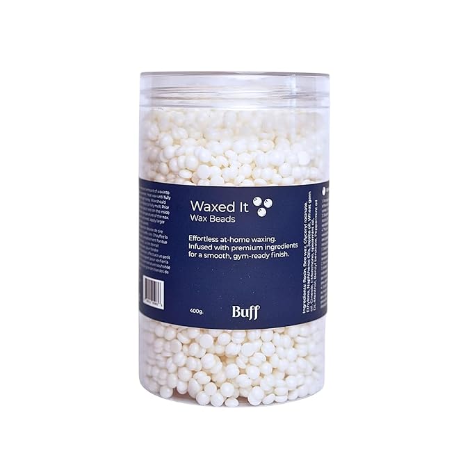 Waxed It Hard Wax Beads for Hair Removal, Gentle Formulation for Silky Smooth Skin in All Areas, Ideal for Sensitive Skin, Designed for Use with neuBuff Collapsible Silicone Wax Warmer