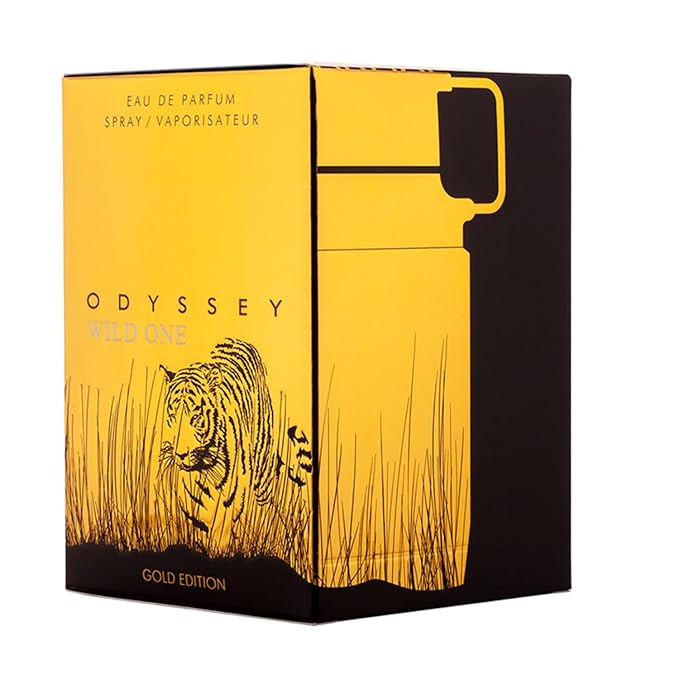 Odyssey - Wild One Gold Edition by Armaf for Men - 3.4 oz EDP Spray