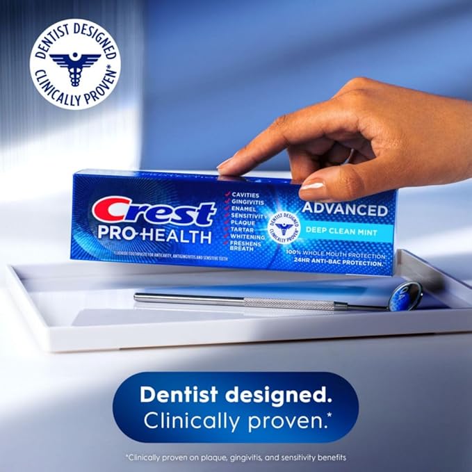 Crest Pro-Health Advanced Deep Clean Mint Toothpaste, 5.1 Oz