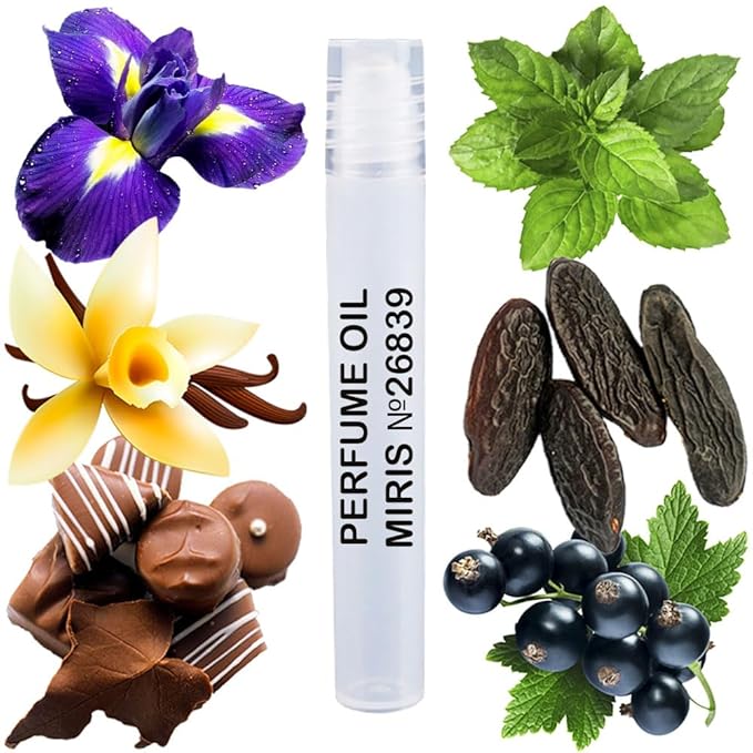 MIRIS No. 26839, Inspired by La Belle Vie, Long-Lasting Perfume Oil for Women Roll-On, Rollerball 0.34 Fl Oz / 10 ml