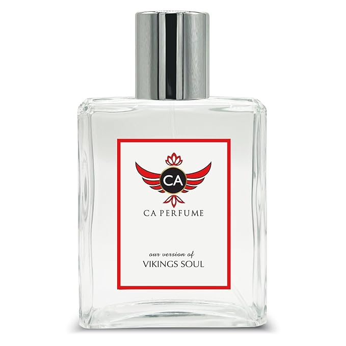 CA Perfume Impression of Vikings Soul For Men Woody Aromatic Fragrance Long Lasting Mens Perfume Eau De Parfum 3.4 Fl Oz 100ml