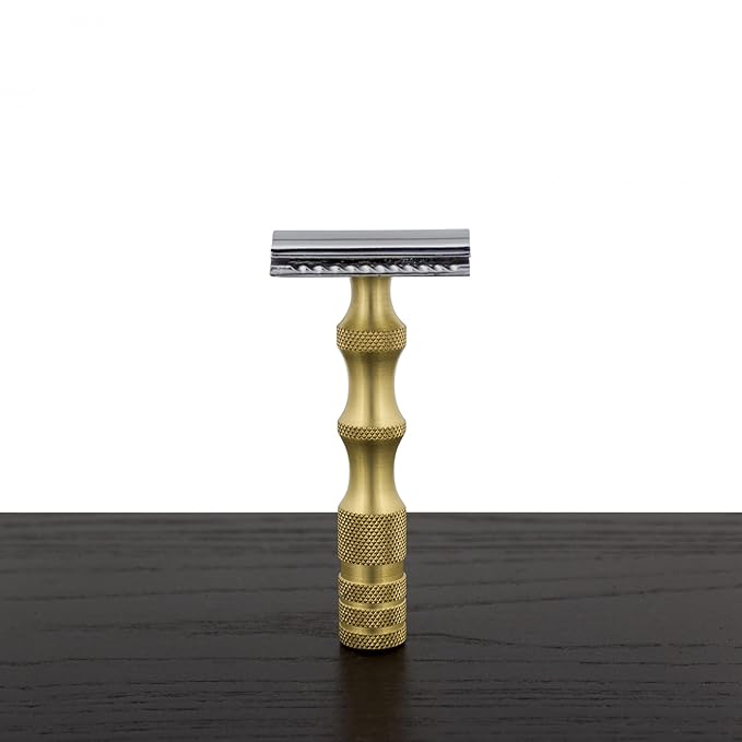 West Coast Shaving Vintage Collection Razor 84BR, Brass (WCS Closed Comb)