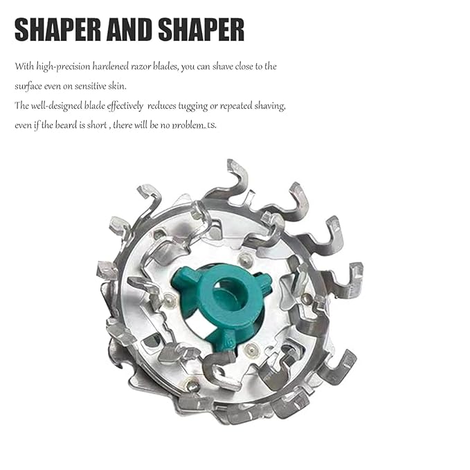 SH70 Replacement Heads Compatible with Philips Norelco Series 7000(S7xxx) Electric Razor Blades, New Upgraded for norelco 7000 replacement heads, OEM MultiPrecision Upgrade Blades, 6- Pack (sh70-6)