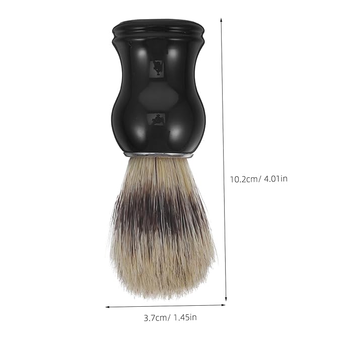 Traditional Shaving Brush Badger Hair Beard Shaving Tool Brush Beard Hair Cleaner