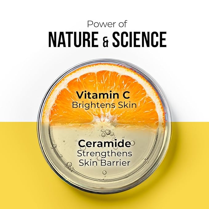 Dr. Sheth's Ceramide & Vitamin C Oil-Free Sunscreen SPF 50+ PA++++ | Non Greasy | For Oily Skin | For Men & Women | 50 g