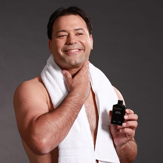 Pre Electric Shave After Shave Lotion Cream - Best For Close Shave - Smooth Irritation-Free Shaving - Shooting and Mousturising Formula Balm. Freelette. Pherolink 3.76 Ounce (Pack of 1), LEMONGRASS