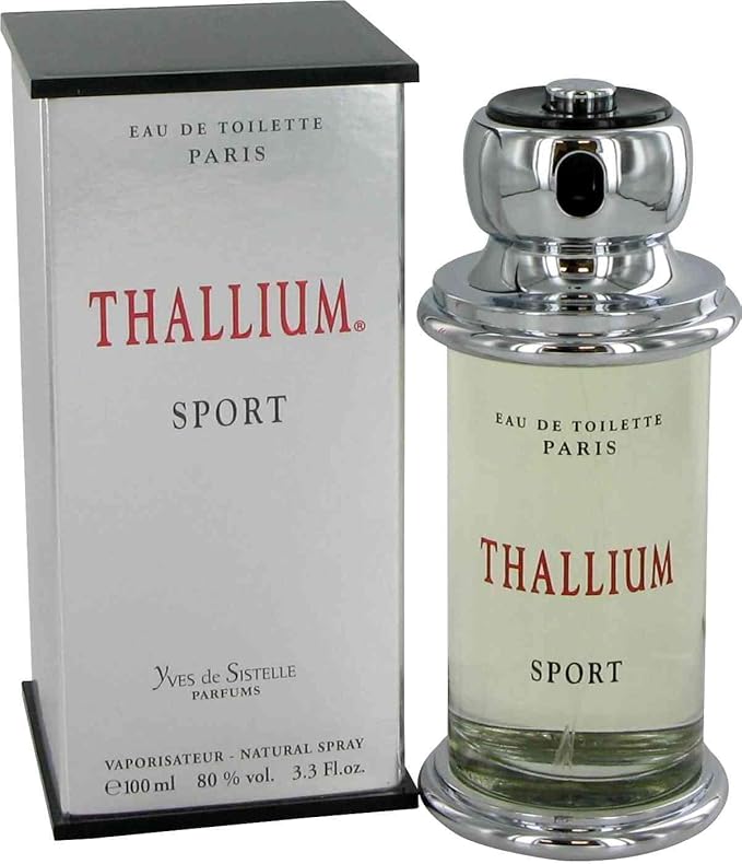 Thallium Sport by Parfums Jacques Evard Eau De Toilette Spray (Limited Edituion) 3.4 oz for Men