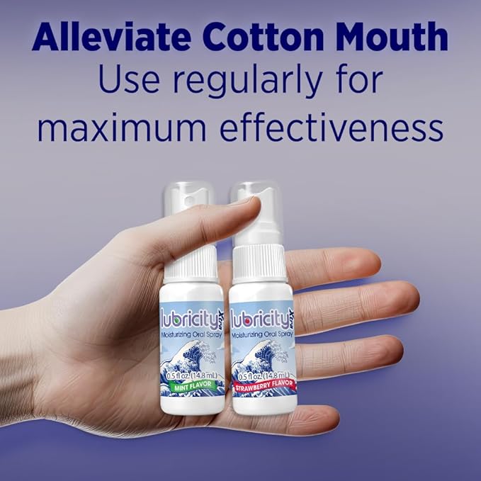 Moisturizer Oral Spray - Advanced Formula - Hyaluronic Acid and Xylitol, Saliva Substitute Oral Spray, The Most Satisfactory Solution in Dry Mouth Products (0.5 Fl. Oz., Mint)