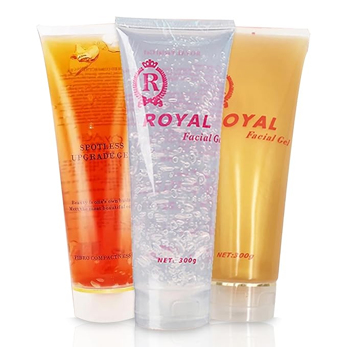 YMEYFAN 3PCS Conductive Gel, Lifting Slimming Cooling Gel, Suitable for Various Beauty Salon Equipment, Lubricates, Cools, Soothes, Hydrating, Firmming(Mix 900ML)