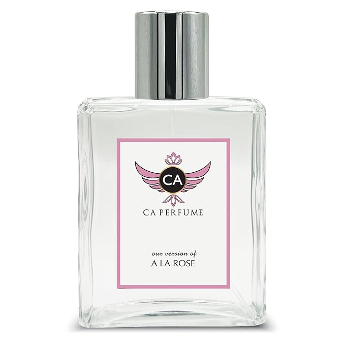 CA Perfume Impression of A La Rose For Women Floral Fragrance Long Lasting Womens Perfume Eau De Parfum 3.4 Fl Oz 100ml
