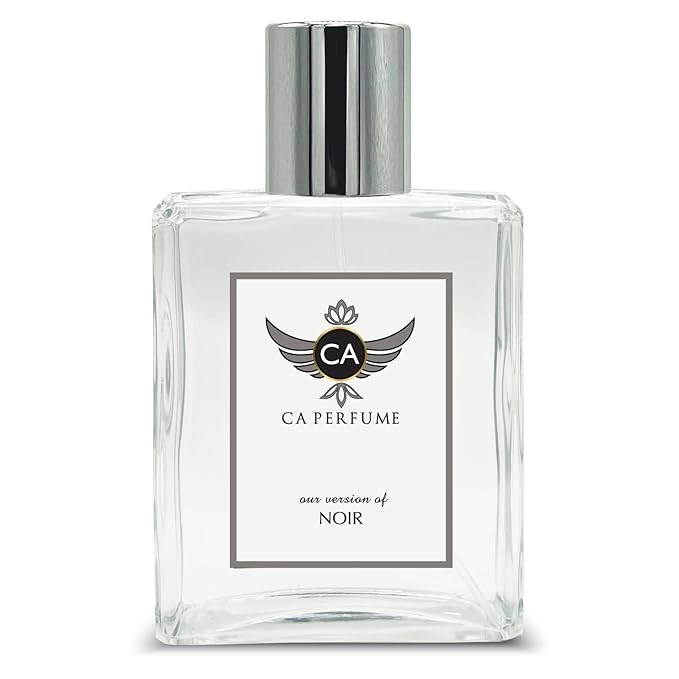 CA Perfume Impression of Noir For Unisex Aromatic Fragrance Long Lasting Perfume Eau De Parfum 3.4 Fl Oz 100ml