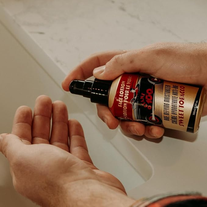 18.21 Man Made Original Sweet Tobacco Scent 3-in-1 Body Wash and Octane 300 Face Lotion 2-Pack Bundle, All Hair & Skin Types for Men, Strengthens and Moisturizes in a Manly Aroma
