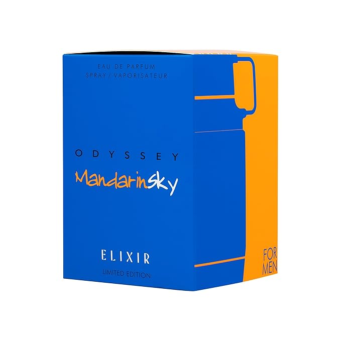 Odyssey - Mandarin Sky Elixir Limited Edition by Armaf for Men - 3.4 oz EDP Spray