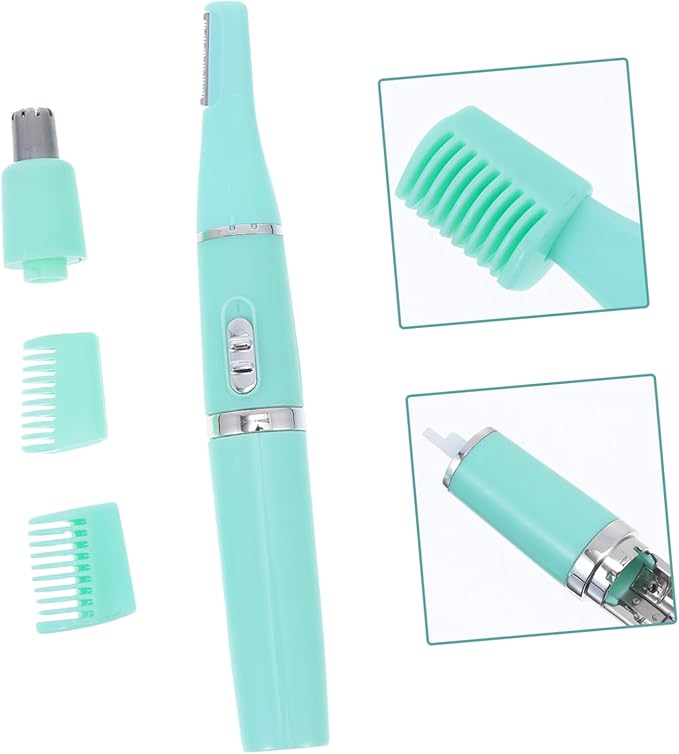 Hair Trimmer Shaver Electric Eyebrow Trimmer Battery Nose Hair Clipper Low Noise Material