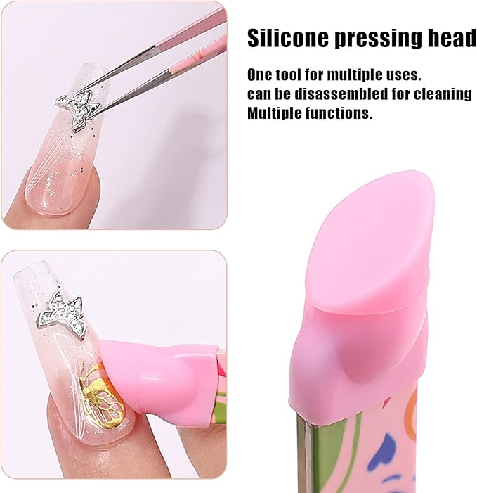 Lash Tweezers for Eyelash Extensions, Stainless Steel Eyelash Extension Tweezers for Volume, Facial Hair, Eyebrow, Hair Removal, Crafting Making