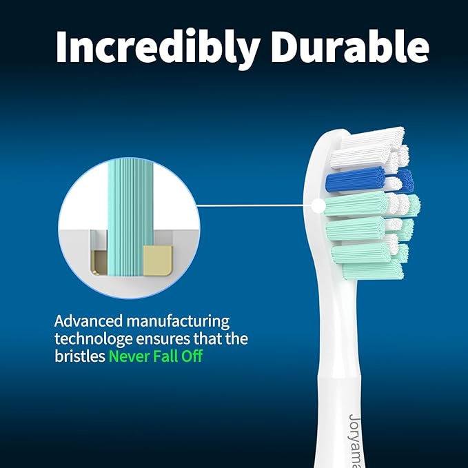 Replacement Toothbrush Heads for Philips Sonicare Replacement Heads, Electric Replacement Brush Head Compatible with Phillips Sonicare Electric Toothbrush, 6 Pack