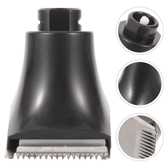 minkissy 2pcs Replaceable Electric Shaver Head Replacement Blade for Men Razor Facial Hair Remover