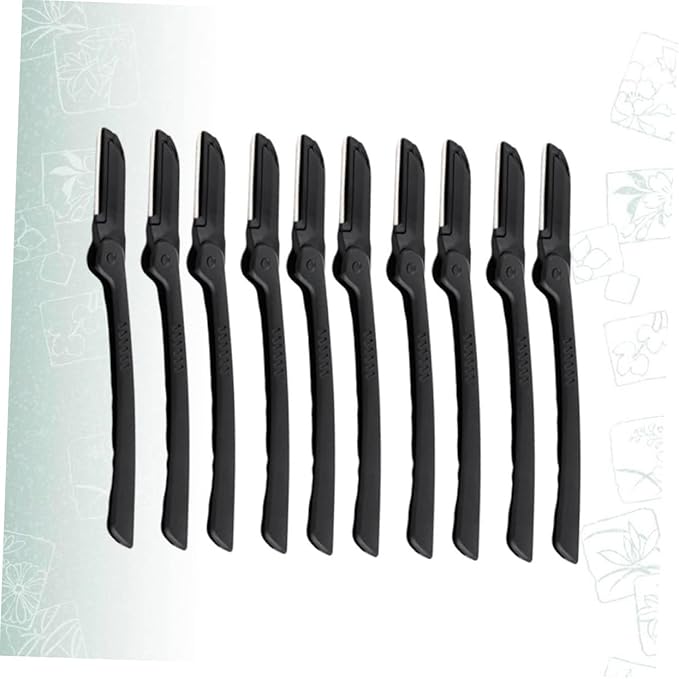 10pcs Portable Eyebrow Trimmer Eyebrow for Precise Grooming Travel-friendly Makeup Tool for Use