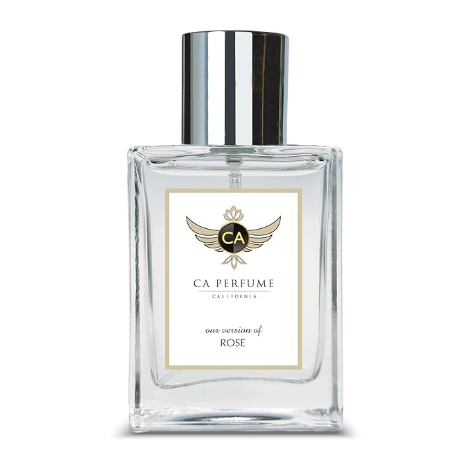 CA Perfume Impression of Rose for Women and Men Long Lasting Unisex Fragrance Eau De Parfum 1.7 Fl Oz 50ml