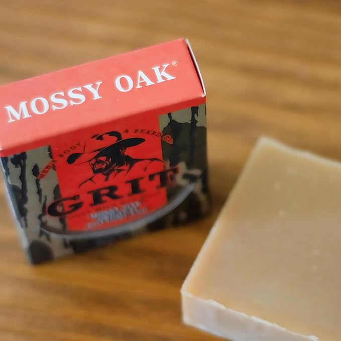 GRIT Goat Milk Soap Bar Oak OG Bottomland | Dye-Free Soap Bar | Enriched with Nourishing Goat Milk | 4 oz