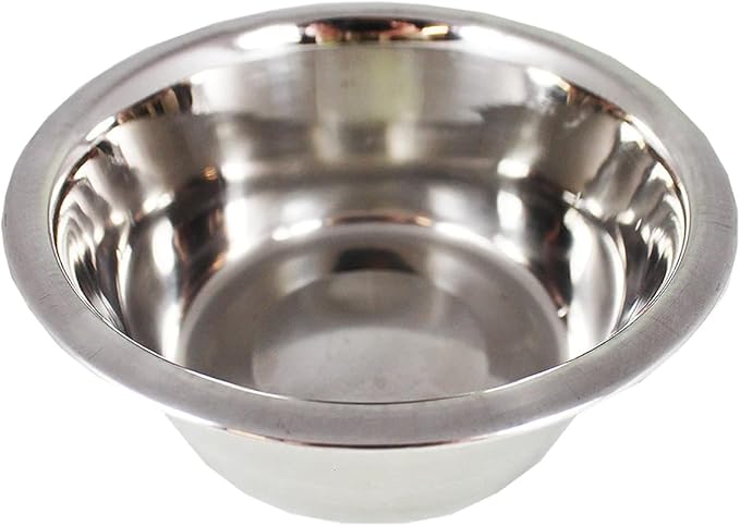 O My! Shaving Bowl - Stainless Steel Bowl | It's The Perfect Fit for Wet-Shave Soap Pucks!