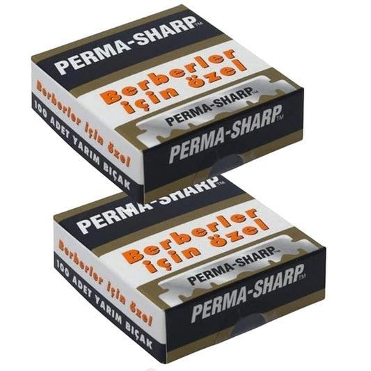 ABS Single Edge Razor Blades for Straight Razors and Shavettes – Barbershop-Quality Sharp, Smooth Shaving Refills – American Beauty Supply (Pack of 200f)