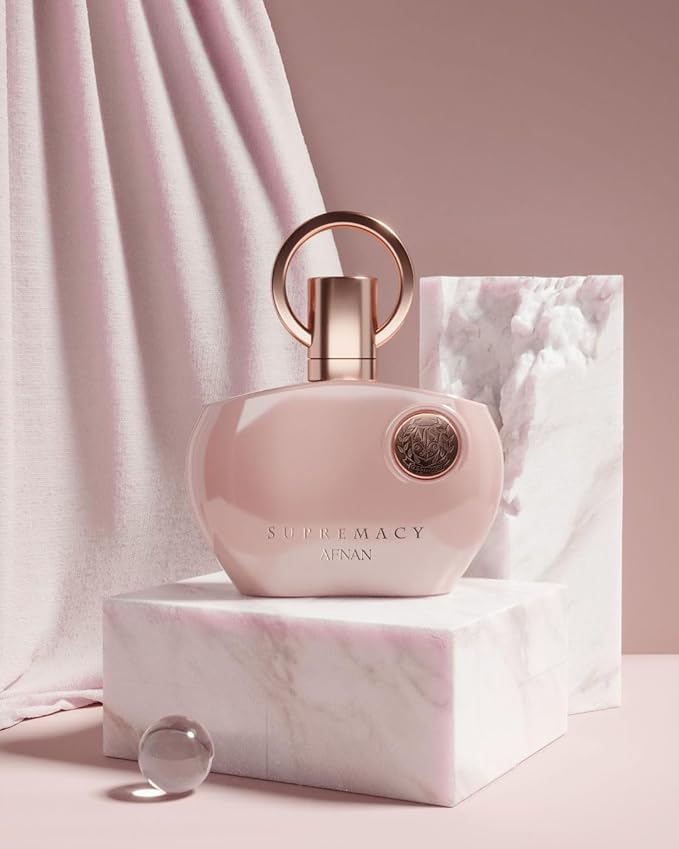 Afnan Supremacy Pink Eau De Parfum for Women, 3.4 Fl. Oz