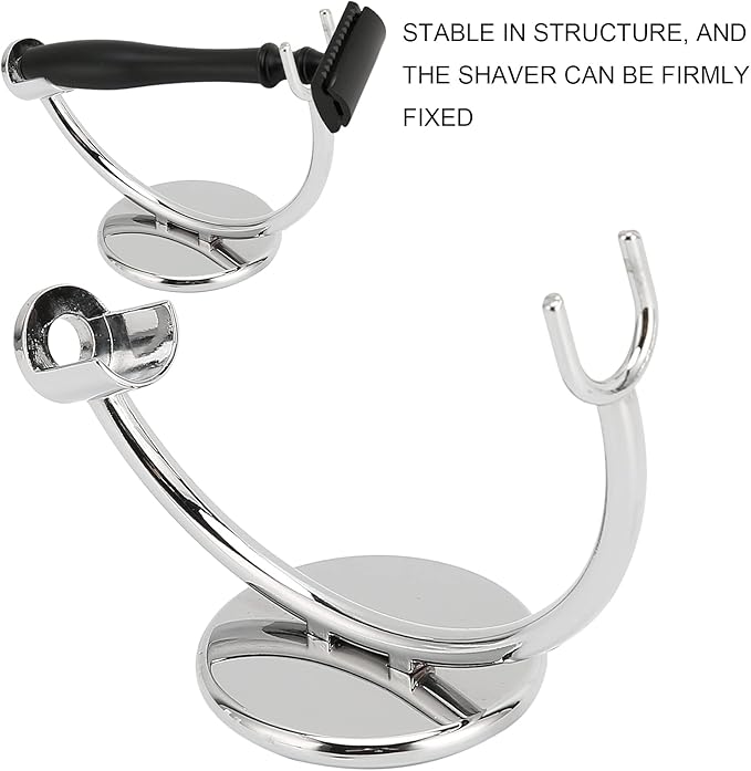 Dioche Shaver Stand – Durable Shaving Brush Holder with Exquisite Design, Safety Support for All Grooming Needs
