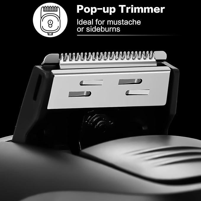Electric Razors,2025 New Upgrade Shaver, Model Rechargeable Shaver, USB Razor for Men, Washable Razor(Black)