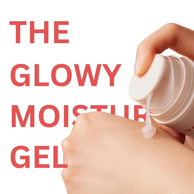 Moisturizing Gel - Radiant Facial Moisturizer for Glowy Skin - Face Cream with Niacinamide and Glycerin - Lightweight Face Moisturizer - 3.38 oz
