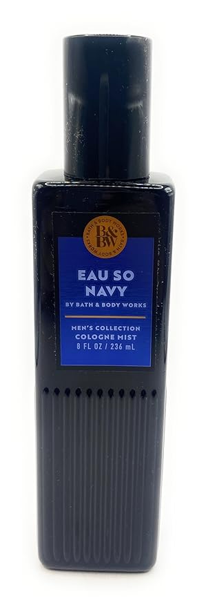Bath and Body Works Eau So Navy Men's Collection Cologne Mist 8 Fluid Ounce Spray