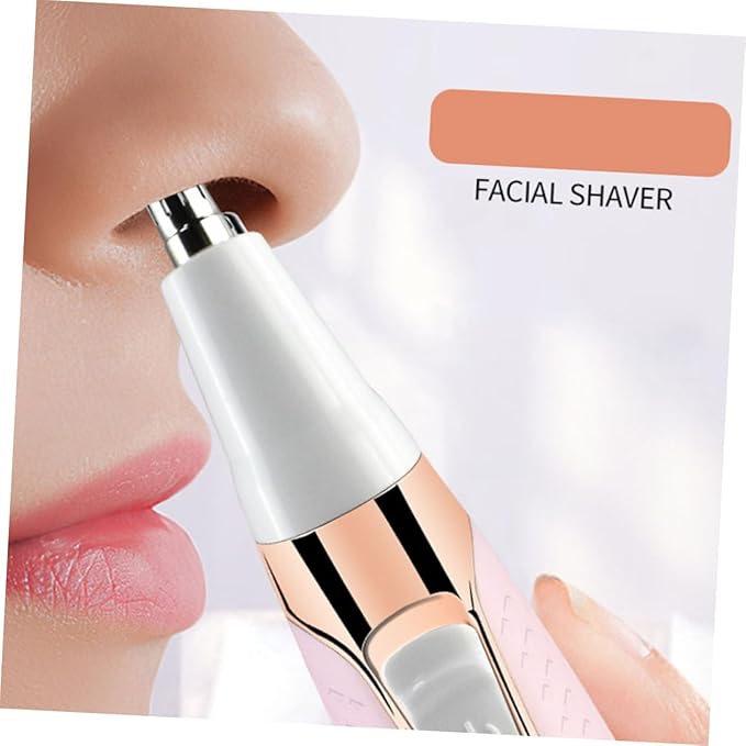 FOMIYES Rechargeable Hair Cutter Shaver for Women Multifunctional Trimmer and Eyebrow Washable Electric Depilator for Facial Hair Removal