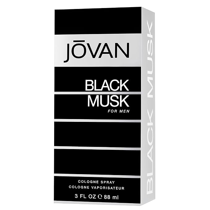 Jovan Black Musk by Jovan for Men - 3 Ounce Cologne Spray