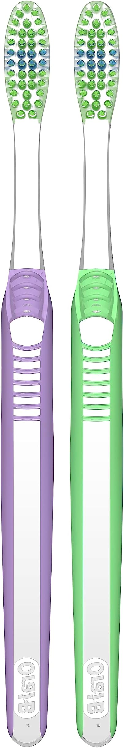 Oral-B Indicator Color Collection Toothbrushes, Medium, 2 Count (Pack of 2)