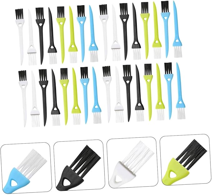 Healeved 72pcs Electric Shaver Cleaning Brush Razor Cleaning Brush Razor Duster for Men