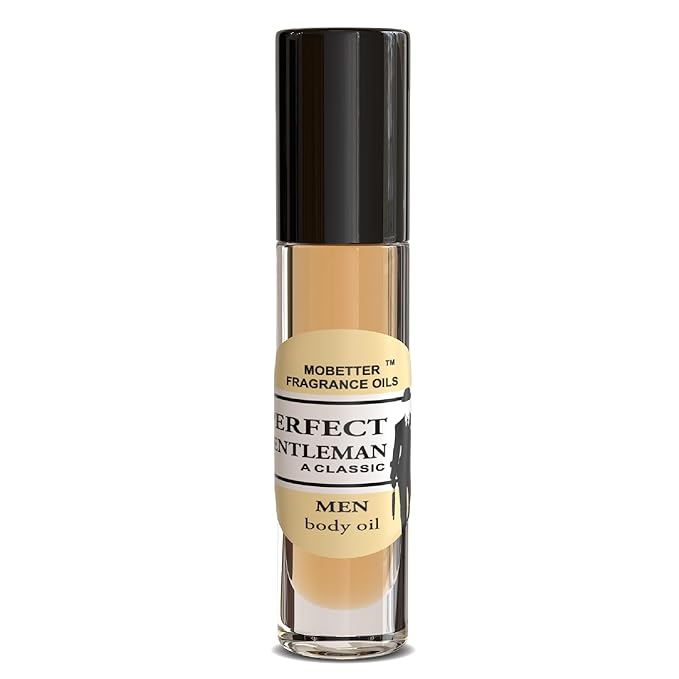 MOBETTER FRAGRANCE OILS Perfect Gentleman A Classic Men Cologne Body Oil 1/3 oz roll on Glass Bottle