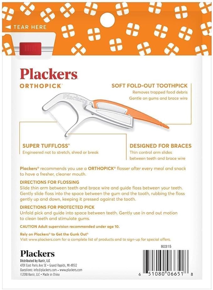 Plackers Orthopick® Flossers