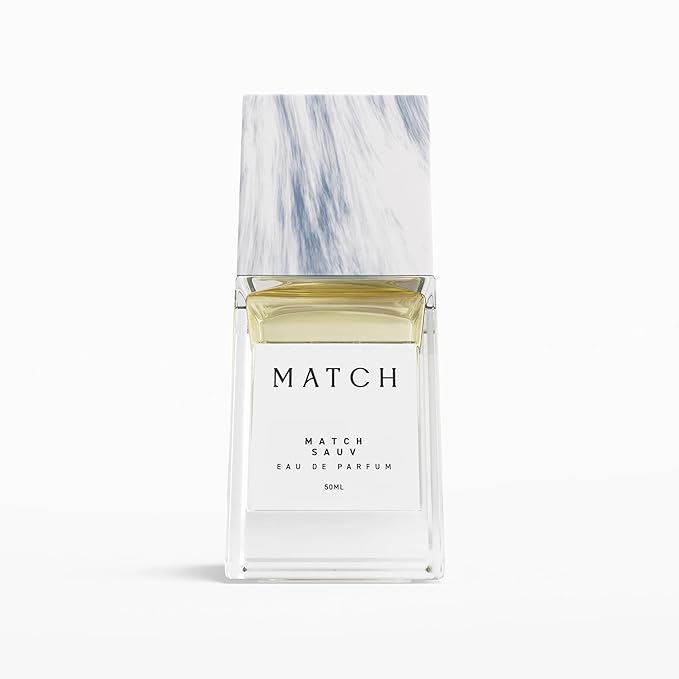 Match Sauv Eau de Parfum – Aromatic Spicy Perfume with Bergamot, Cardamom & Lavender – Warm Spicy Notes, Musk Scent & Vanilla – Best Smelling Mens Cologne 50ml / 1.7 fl oz