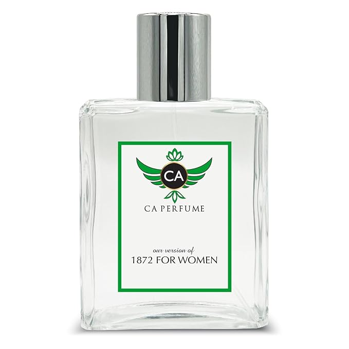 CA Perfume Impression of 1872 For Women Floral Fruity Fragrance Long Lasting Womens Perfume Eau De Parfum 3.4 Fl Oz 100ml
