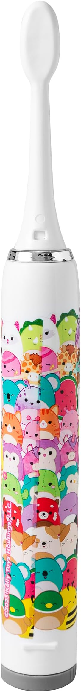 Brush Buddies Squishmallows Sonic Toothbrush, Ultra Soft Bristles, Electric Toothbrush for Adults, Gentle Sonic Cleaning with Cute Character Design, Ideal for Daily Oral Care Routine