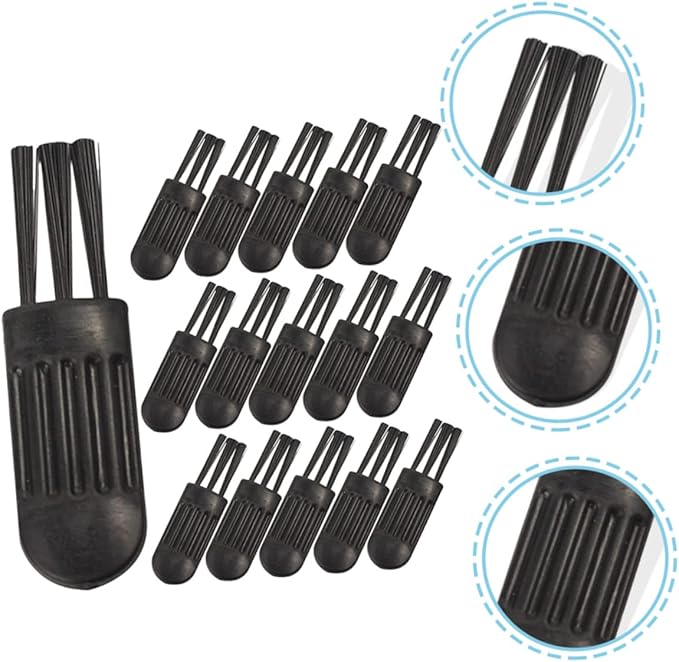 100pcs Hair Trimmer Cleaning Brush Electric Shaver Cleaner for Nose Hair Trimmer Skin-Friendly Mini Brush for Beauty Salons Personal Use