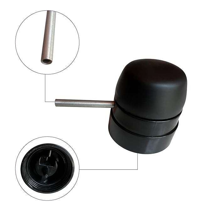 Top Secret Hair Fiber Applicator - Precision Spray Tool for Hair Building Fibers - Easy & Controlled Application - Compatible with All Hair Fiber Brands - Ideal for Men & Women - Black